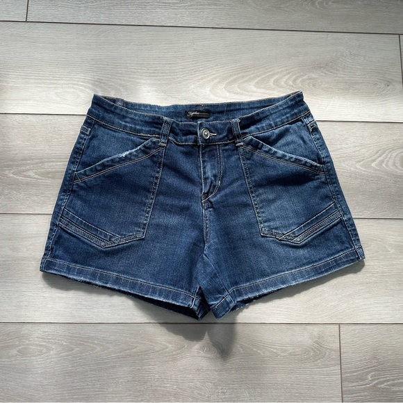 Supplies Blue Women's Shorts Size 10 - Picture 1 of 7